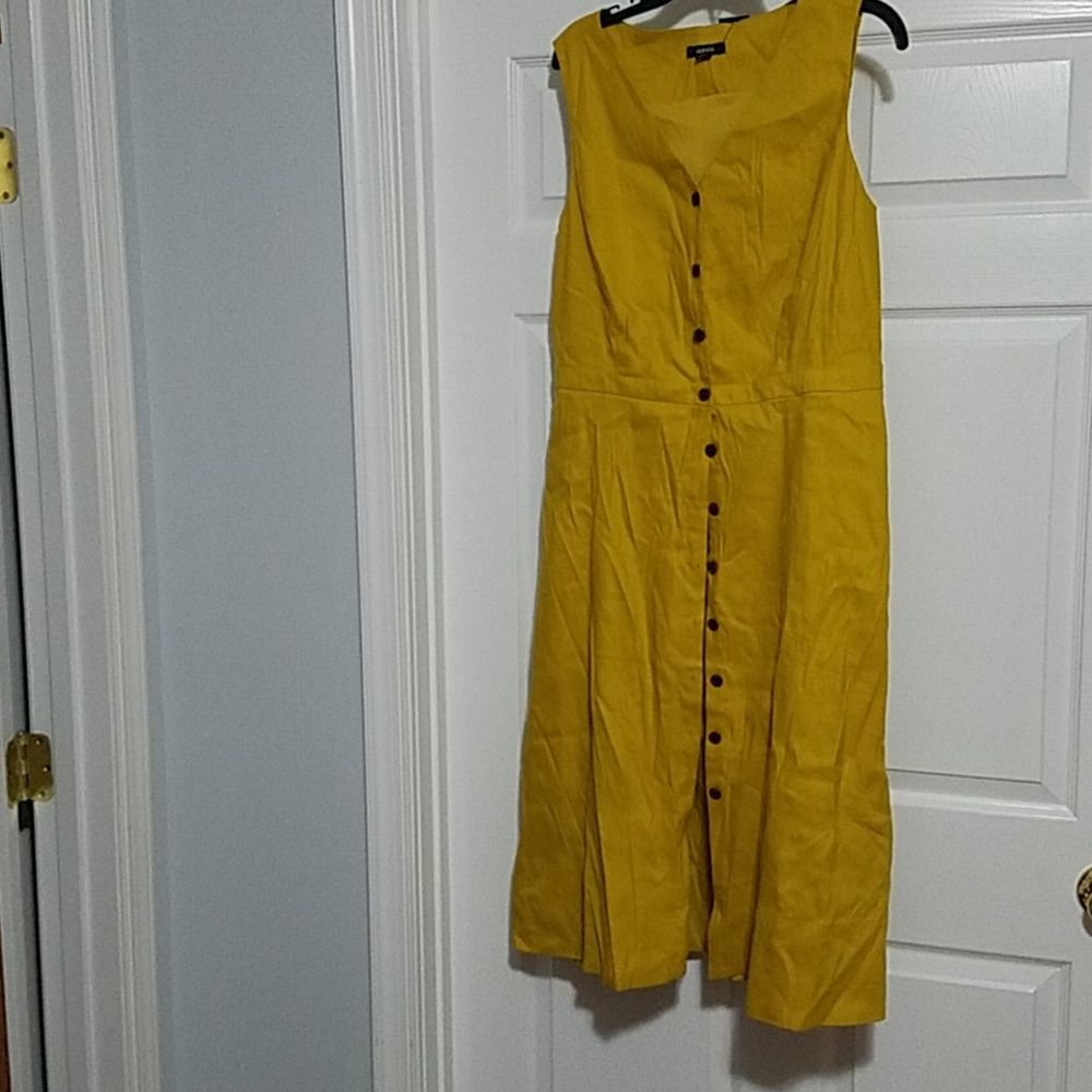 Alfani Sleeveless Button Front Dress